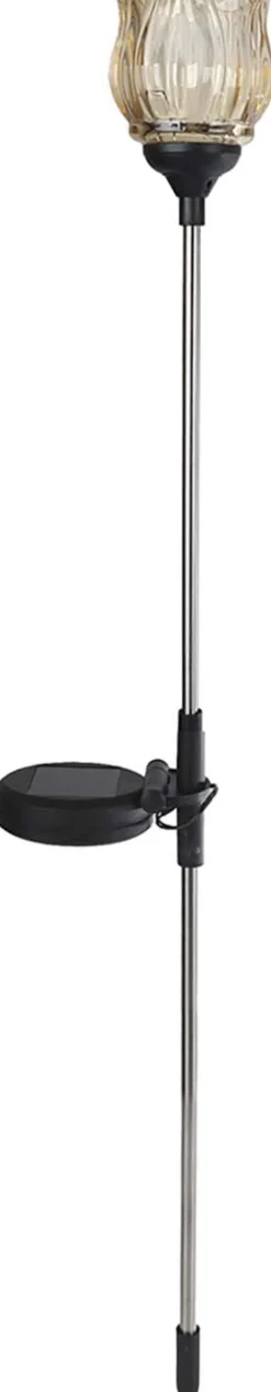 Tuinlamp LED Tulp Geel