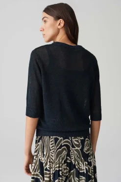 Vest Datina Blauw
