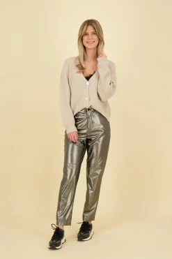 Vest Kort Beige