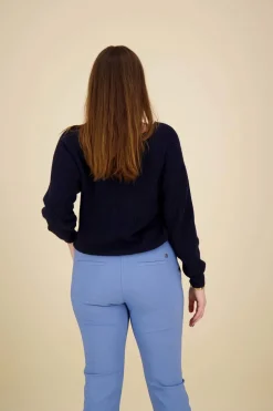 Vest Kort Donkerblauw