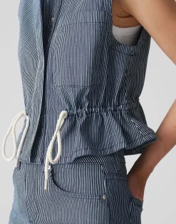 Vest Walea Blauw