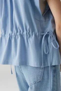 Vest Windra Blauw