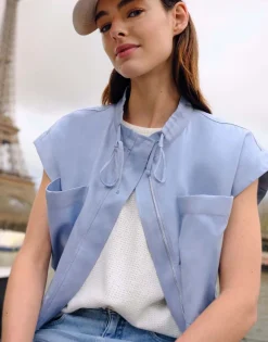 Vest Windra Blauw