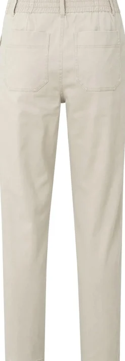 Woven loose fit trousers with Beige