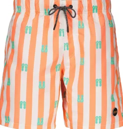 Zwemshort Flipflops Oranje