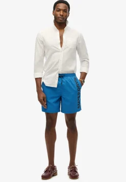 Zwemshort Sport Graphic 17 Blauw