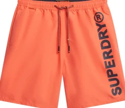 Zwemshort Sport Graphic 17 Oranje