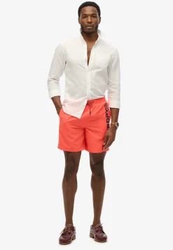 Zwemshort Sport Graphic 17 Oranje