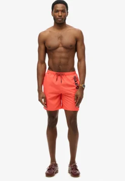 Zwemshort Sport Graphic 17 Oranje